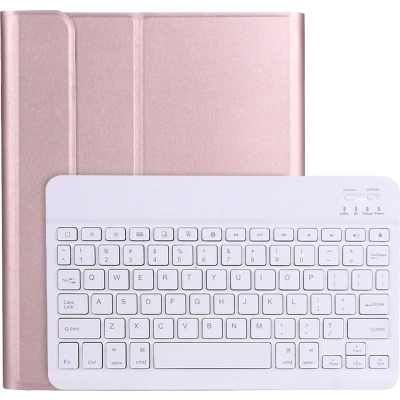 Afbeelding van Bluetooth Toetsenbord geschikt voor Apple iPad Pro 2020 (11 Inch) &amp; Hoes QWERTY Keyboard case Auto/Wake functie Rosé Goud