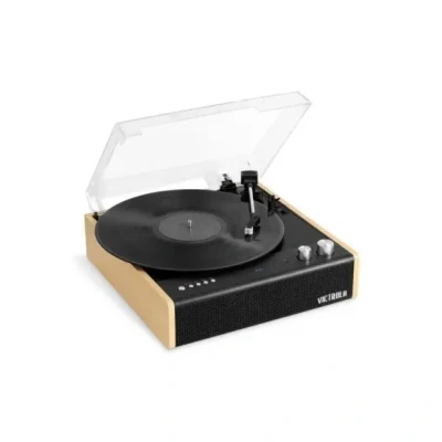 Afbeelding van VICTROLA Eastwood Bamboo Ultra COMPACTE Bluetooth platenspeler