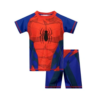 Afbeelding van Marvel Spiderman Zwempak Jongens Zwemset Spidey Zwemkostuum Officiële Merchandise 110
