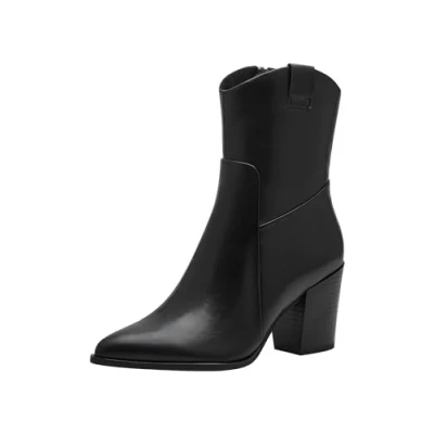 Afbeelding van Marco Tozzi Dames Bootie Zip+Slip 2 25361 43 Modelaarzen, zwart, 40 EU, EU