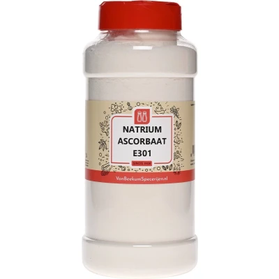 Afbeelding van Van Beekum Specerijen Natrium Ascorbaat (vitamine C poeder) E301 Strooibus 750 gram