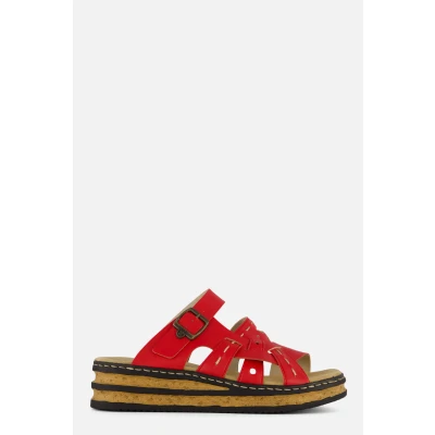 Afbeelding van Rieker Sandalen Rood Dames Maat 40