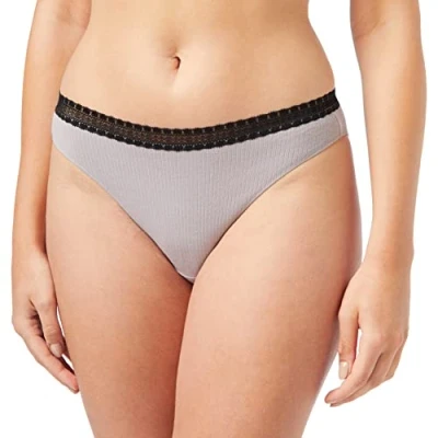 Afbeelding van Sloggi Hikini/Tai voor dames (set van 2), zwarte combinatie, XS