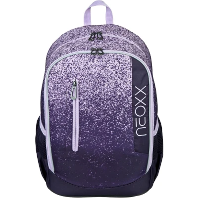 Afbeelding van neoxx Schoolrugzak Flow, Glitterally perfect gedeeltelijk van gerecycled materiaal