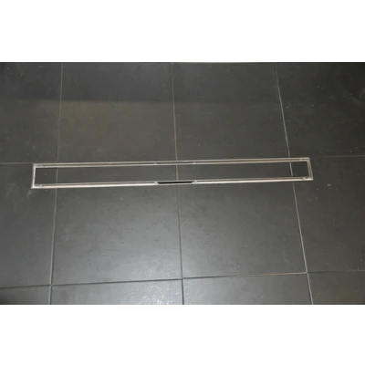 Afbeelding van Wiesbaden tegelrooster voor douchegoot 60 x 7 cm RVS
