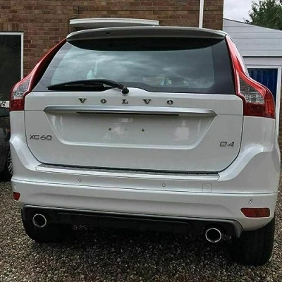 Afbeelding van XC 60 FACELIFT (2014 2017) Roestvrij staal Chroom Achterbumper Protector Scratch Guard