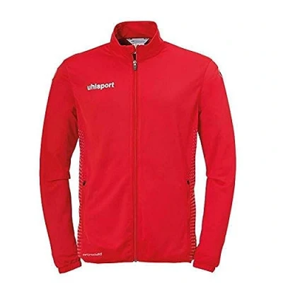 Afbeelding van Uhlsport Score Trainingsjas Kind Rood Wit Maat 128