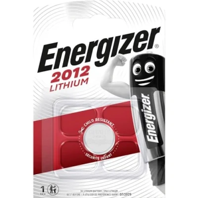 Afbeelding van Energizer CR2012 3V lithium knoopcel batterij 1 stuk