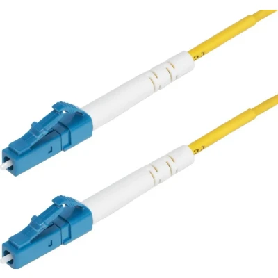 Afbeelding van StarTech.com 5m LC naar (UPC) OS2 Single Mode Simplex Glasvezel Kabel, 9/125µm, Laser Optimized,
