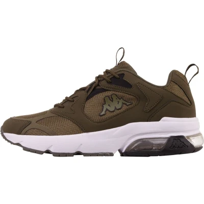 Afbeelding van Kappa Unisex Sneaker 243003 Army/Black 38