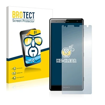 Afbeelding van BROTECT Screenprotector voor Sony Xperia XZ2 Folie Beschermfolie transparant (2 Stuks)