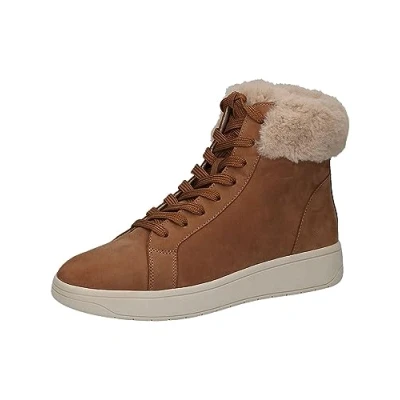 Afbeelding van Caprice Snowboots, Dames, Maat: 36, Camel nubuc Leer en textiel