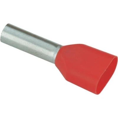 Afbeelding van Vogt Verbindungstechnik 470612D Dubbele adereindhulzen 4 mm² Deels geïsoleerd Oranje 100 stuk(s)