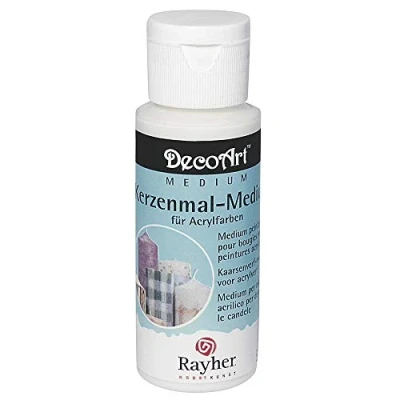 Afbeelding van RAYHER 38437000 Kaarsenschildermedium voor acrylverf, fles 59 ml