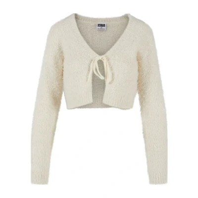 Afbeelding van Urban Classics TIED Cropped Vest, Dames, Maat: 5XL, Whitesand