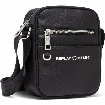 Afbeelding van Replay Schoudertas, Heren, Maat: One Size, Black