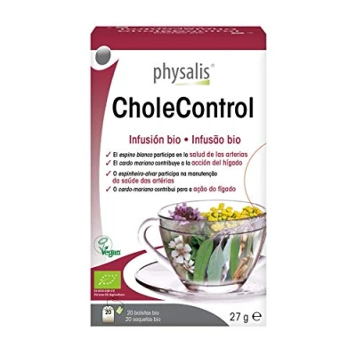 Afbeelding van Physalis Kruideninfusie CholeControl Bio 20 theezakjes
