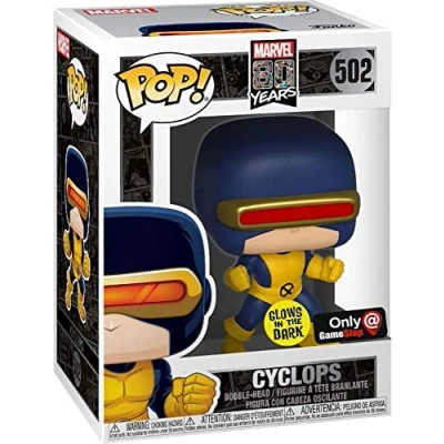 Afbeelding van Marvel 80 years Funko Pop Vinyl: Cyclops (Glow in the Dark)