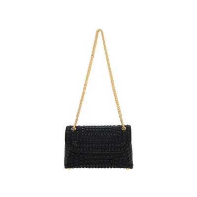 Afbeelding van faina FLAP Schoudertas, Dames, Maat: One Size, Black