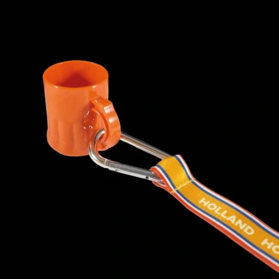 Afbeelding van Keycord met shotglaasje Holland