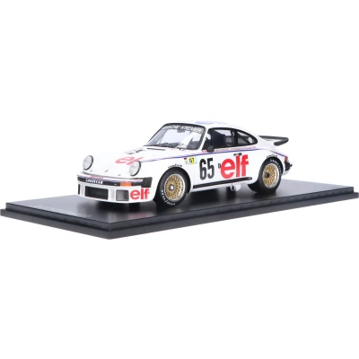 Afbeelding van Porsche 911 (934) Spark 1:18 1976 Bob Wollek / Didier Pironi Marie Claude Beaumont Kremer Racing