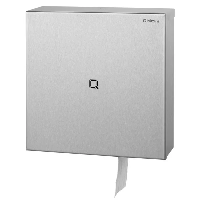 Afbeelding van Qbic line jumboroldispenser groot QTR1L SSL RVS