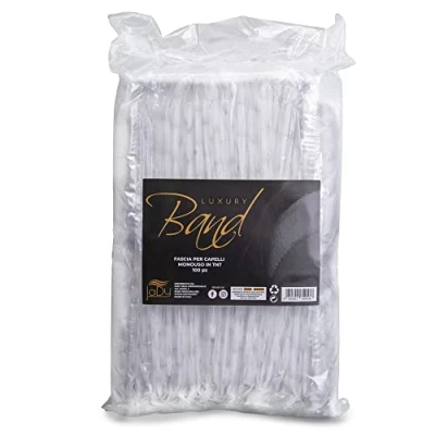 Afbeelding van JaDy wegwerp haarband van tnt 100 stuks haarbanden voor dames, haarband, hoofdband, haarbanden,