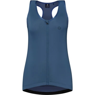 Afbeelding van Rogelli Abbey Fietsshirt Korte Mouwen Dames Navy Maat S