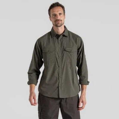 Afbeelding van Craghoppers Herren Kiwi Ls Shirt Wanderhemd (1er Pack)