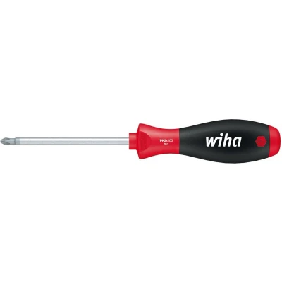 Afbeelding van WIHA 3112300 schroevendraaier SoftFinish Phillips met ronde kling PH2 x 300 mm 03739