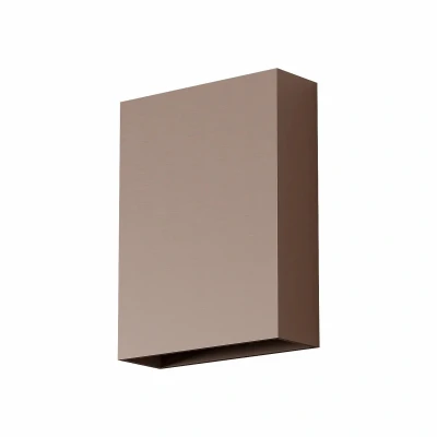 Afbeelding van Artdelight Wandlamp Memphis H 16 cm koper brons