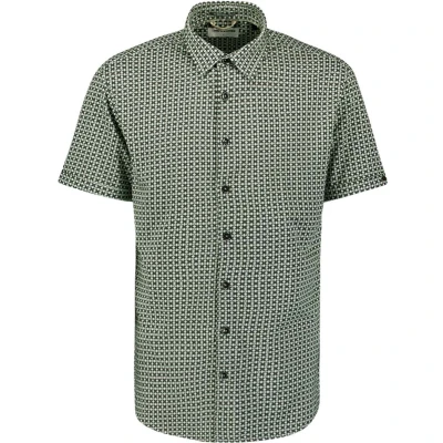 Afbeelding van No Excess Overhemd Allover Print Regular Fit Donker groen S