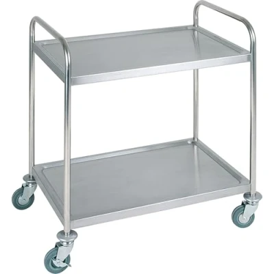 Afbeelding van Transport serveerwagen 91x59x93 cm 2 plateau&#039;s