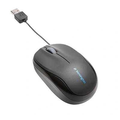 Afbeelding van Kensington Mobiele Muis Intrekbare Pro fit Muis, USB Ideaal Voor Op Reis; Kleine Met Scrollwiel, Compatibel Windows En Mac (K72339EU)
