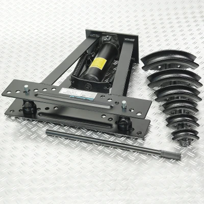 Afbeelding van Datona Hydraulische Pijpenbuiger 12 Ton (55 x 63 cm) Mat zwart