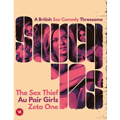 Afbeelding van Saucy 70S! A British Sex Comedy Threesome Deluxe Collector&#039;s Edition [Blu ray] Zeta One, Au Pair Girls, The Thief