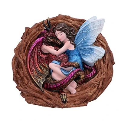 Afbeelding van Nemesis Now Love Nest Beeldje, Bruin, 15,5cm
