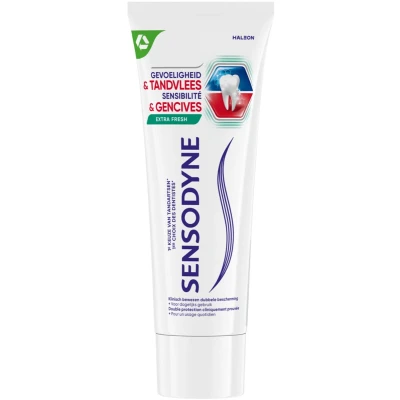 Afbeelding van Sensodyne Tandpasta gevoeligheid &amp; tandvlees extra fresh