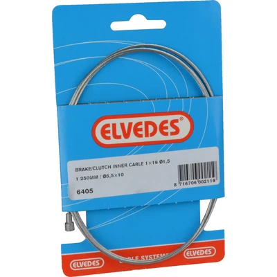 Afbeelding van Elvedes Remkabel Binnen 6405 Universeel 1250 X 1,5 Mm Zilver