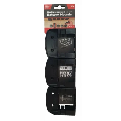 Afbeelding van StealthMounts BM CAS18 BLK 6 Accuhouder voor CAS accu&quot;;s Zwart pack