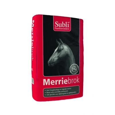 Afbeelding van Subli Merriebrok Paardenvoer 20 kg