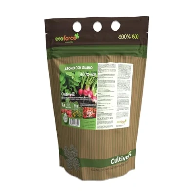 Afbeelding van Ecoforce Cultivers Biologische Guano Meststof, 1 Kg. Universele Meststof Van 100% En Natuurlijke Oorsprong Voor Boomgaard Tuin