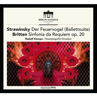 Afbeelding van Staatskappelle Dresden, Rudolf Kempe Firebird Suite &amp; Sinfonia Da Requiem op. 20 (CD)