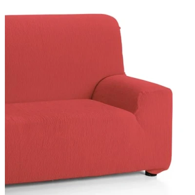 Afbeelding van Martina Home Emilia bankovertrek, elastisch, rood, 2 zits