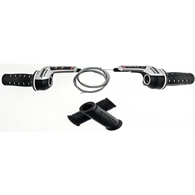 Afbeelding van SRAM Centera Twist Shifter Set 3x8 speed, zwart