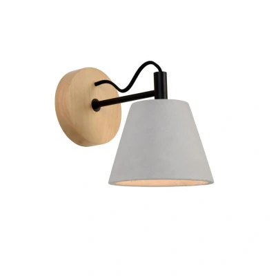 Afbeelding van Lucide POSSIO Wandlamp 1xE14 Taupe