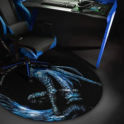 Afbeelding van Antislipmat Woxter Blauw Zwart/Blauw