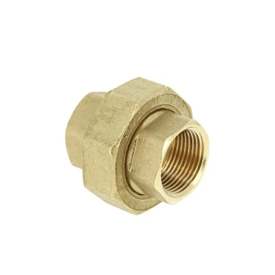 Afbeelding van Bonfix Messing 3 del recht koppeling 1/2&quot;