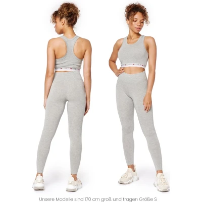 Afbeelding van Bellivalini Legging, Dames, Maat: Large, Melange