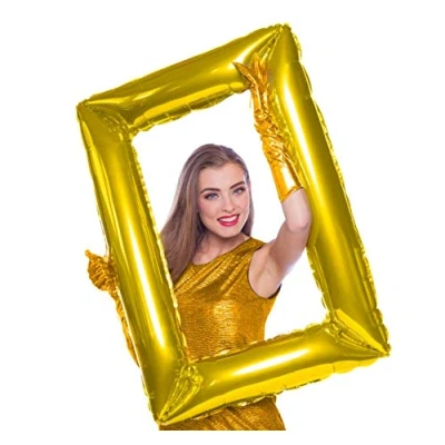 Afbeelding van Selfie frame rechthoek goud 85x60cm